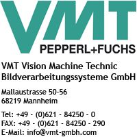 VMT Logo und Kontaktdaten: Mallau 50-56, Mannheim. Tel: +49 (0)621-842500, Mail: info@vmt-gmbh.com
