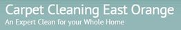 "Carpet Cleaning East Orange: Expert cleaning services for your home, in white text on blue."