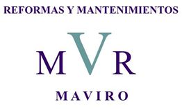 Logo de MVR MAVIRO con el texto "Reformas y Mantenimientos".