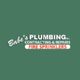 Logo of Bob's Plumbing with green background and red "Fire Sprinklers" text.