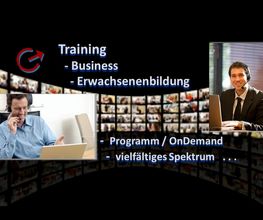 Business Training, Online - Seminar, z.B.   Projektmanagement, mehrere Tutoren