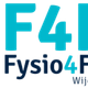 Logo van Fysio4Fit Wijchen met tekst "F4F" en blauwe stippenlinks.