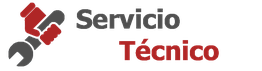 Icono de llave inglesa y destornillador junto al texto "Servicio Técnico".