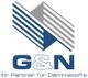 Logo mit stilisiertem Dach, darunter Text: "G&N - Ihr Partner für Dämmstoffe".