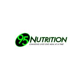 95 Nutrition logo with the slogan "Changing lives one meal at a time."