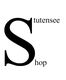 Großes "S" mit Text: "stutensee" oben und "shop" unten.