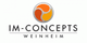 Logo von IM-Concepts Weinheim mit orange-grauem Kreis.