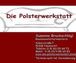 Die Polsterwerkstatt Susanne Bruckschlögl Logo