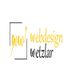 Logo mit gelbem Schriftzug "webdesign wetzlar" und einem Pfeil, der nach oben zeigt.