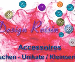 hangenähte Stofftaschen aus verschiedenen Materialien