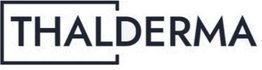 Logo des Unternehmens "THALDERMA" mit modernem Schriftzug und Rechteck um den Anfangsbuchstaben.