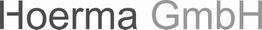 Logo mit dem Text "Hoerma GmbH" in schwarz und grau dargestellt.