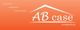 Logo "AB case". Testo: Esperienza, Competenza, Professionalità. Sfondo arancione.