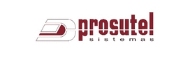 Logo de Prosutel Sistemas, letras en color burdeos sobre un fondo blanco.
