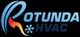 Logo of Rotunda HVAC with a stylized 'R' and snowflake icon.