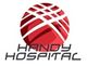 Rotes Logo mit Streifen und Text "Handy Hospital" darunter.