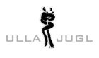 Logo mit abstrakter Figur und Schrift "ULLA JUGL".