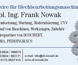Dipl.-Ing. Frank Nowak Logo