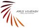 Logo mit roten Streifen und Text "ARS VIVENDI Leben und wohnen" auf weißem Hintergrund.