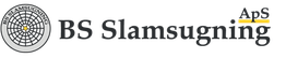 Logo med teksten "BS SLAMSIGNALERING" og en gul stjerne i centrum af en cirkel.