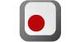 Grau-weiße Schaltfläche mit rotem Punkt in der Mitte, symbolisiert eine Aufnahmefunktion.
