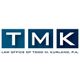 Logo of TMK, Law Office of Todd M. Kurland, with blue squares and white letters.