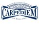 Logo mit dem Text "Carpediem" und dem Slogan "Mache Außergewöhnliches aus deinem Leben".