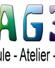 Malschule im MAG32 Logo