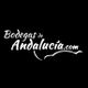 Logo de "Bodegas de Andalucía" en fondo negro.
