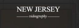 "New Jersey Videography" text with a decorative line underneath.