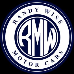 Logo of Randy Wise Motor Cars with stylized initials in a circular design.