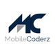 Logo of MobileCoderz with stylized blue and gray "MC" above the company name.