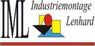 Logo von IML Industriemontage Lenhard mit geometrischen Formen.