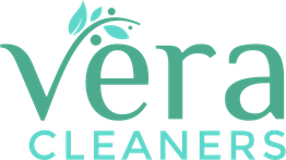 Logo reading "Vera Cleaners" with green text and leaf accents.