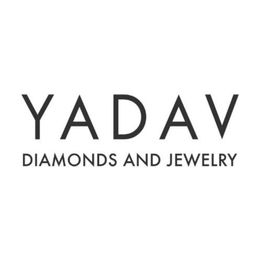 Yadav Diamonds and Jewelry logo in black text on a white background.