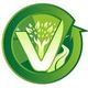 Green circular logo with a "V" and leaf design.