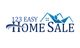 "Logo with '123 Easy Home Sale' and a house design in blue."