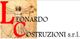 Immagine del logo "Leonardo Costruzioni s.r.l." con l'Uomo Vitruviano di Leonardo da Vinci.