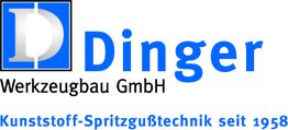 Logo von Dinger Werkzeugbau GmbH, Kunststoff-Spritzgusstechnik seit 1958.