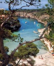 Badebucht in Cala Pi - Mallorca Spanien