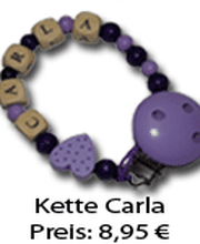 Schnullerkette Carla