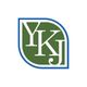 Green leaf-shaped logo with "YKJ" in white text, outlined in blue.