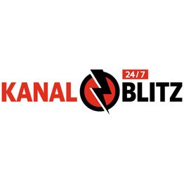 Logo mit der Aufschrift "KANAL BLITZ 24/7" und einem stilisierten Blitzsymbol in der Mitte.