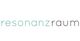 „resonanzraum“-Logo in türkis und grau auf weißem Hintergrund.