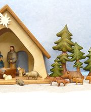 einzigartig schöne Holzspielfiguren von den Buntspechten