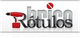 Logotipo con texto "Brico Rótulos" y un taladro rojo a la izquierda sobre fondo blanco.