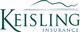 "Keisling Insurance logo with stylized green mountain outline above the name."