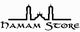 Silhouette eines Gebäudes über dem Schriftzug "HAMAM STORE" in stilisierter Schriftart.