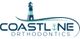 Coastline Orthodontics logo with a lighthouse and anchor motif.