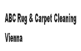 Text: "ABC Rug & Carpet Cleaning Vienna" in bold, black letters on a white background.